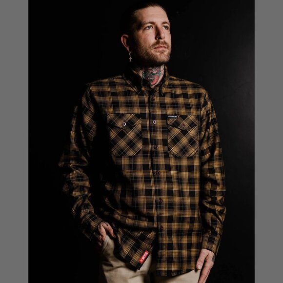 DIXXON FLANNEL x THE OFFSPRING Collab - SMASH Flannel Shirt - Men's 2XL - Picture 2 of 11